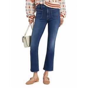 MOTHER Blue Ankle & Cropped Jeans
